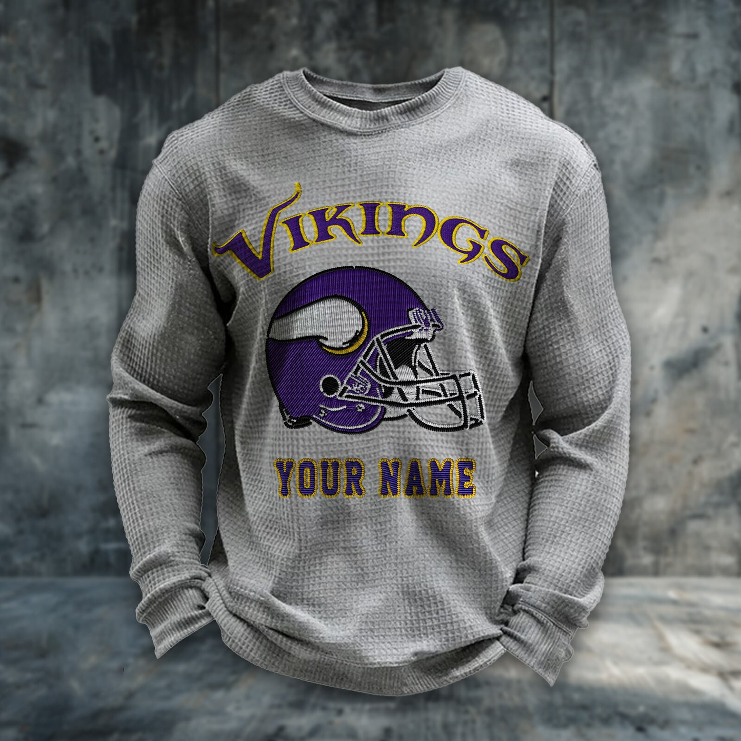 MV x NFL  Personalized Crew Neck Sweatshirt DDT CTND
