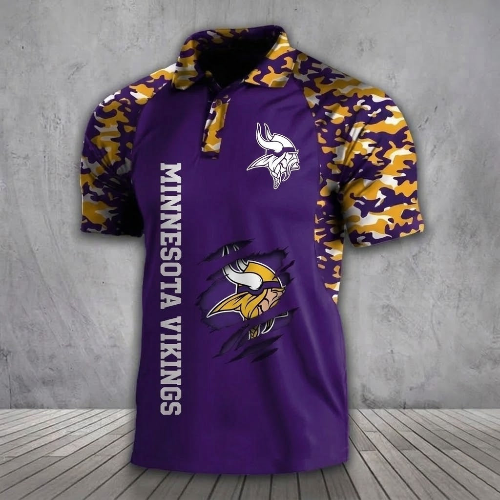 MV x NFL Premium Camouflage Polo DDT TTTZ