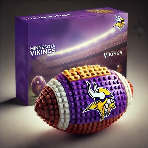 NFL Team Building Block Football Set DDT CTND