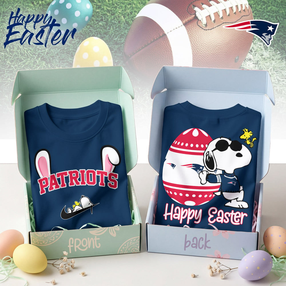 NEP Premium NFL Happy Snoopy Easter T-shirt DDT NTL