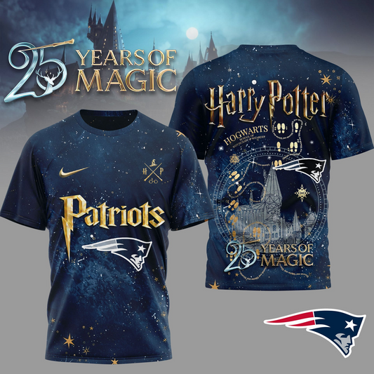 NEP Premium NFL Harry Potter 25 Years Of Magic 3D Shirt DDT CTND
