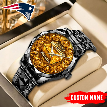 NEP Premium NFL It's In My DNA Stainless Steel Watch DDT  NTL