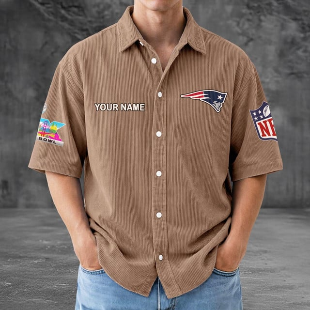 NEP x NFL Men Seersucker Button Shirt DDT NTL