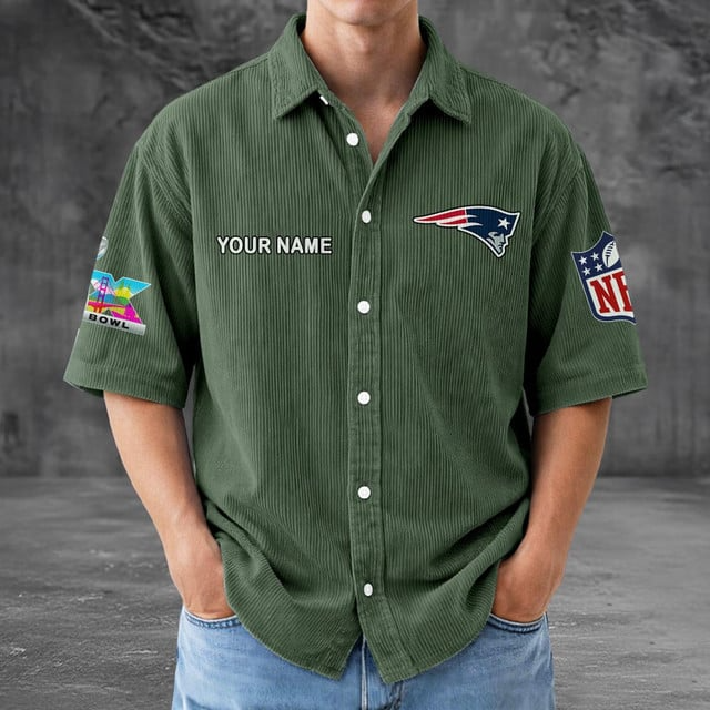 NEP x NFL Men Seersucker Button Shirt DDT NTL