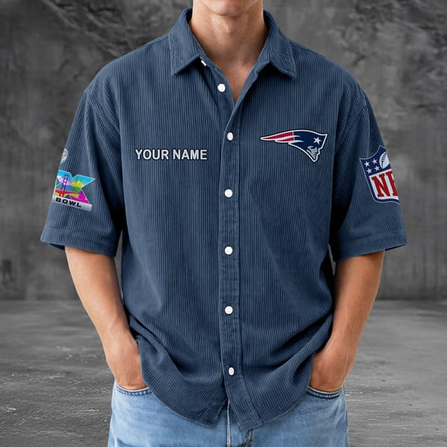 NEP x NFL Men Seersucker Button Shirt DDT NTL