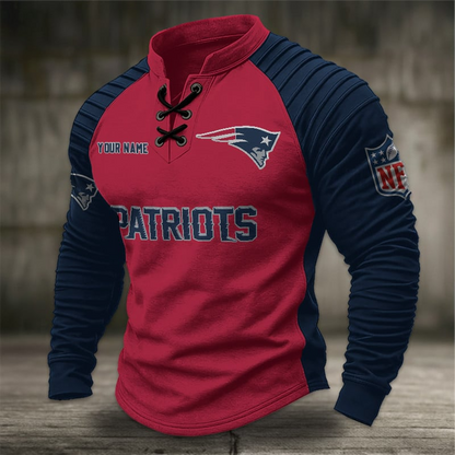 NEP x NFL Men Stand Collar Long Sleeve Top DDT  CTND