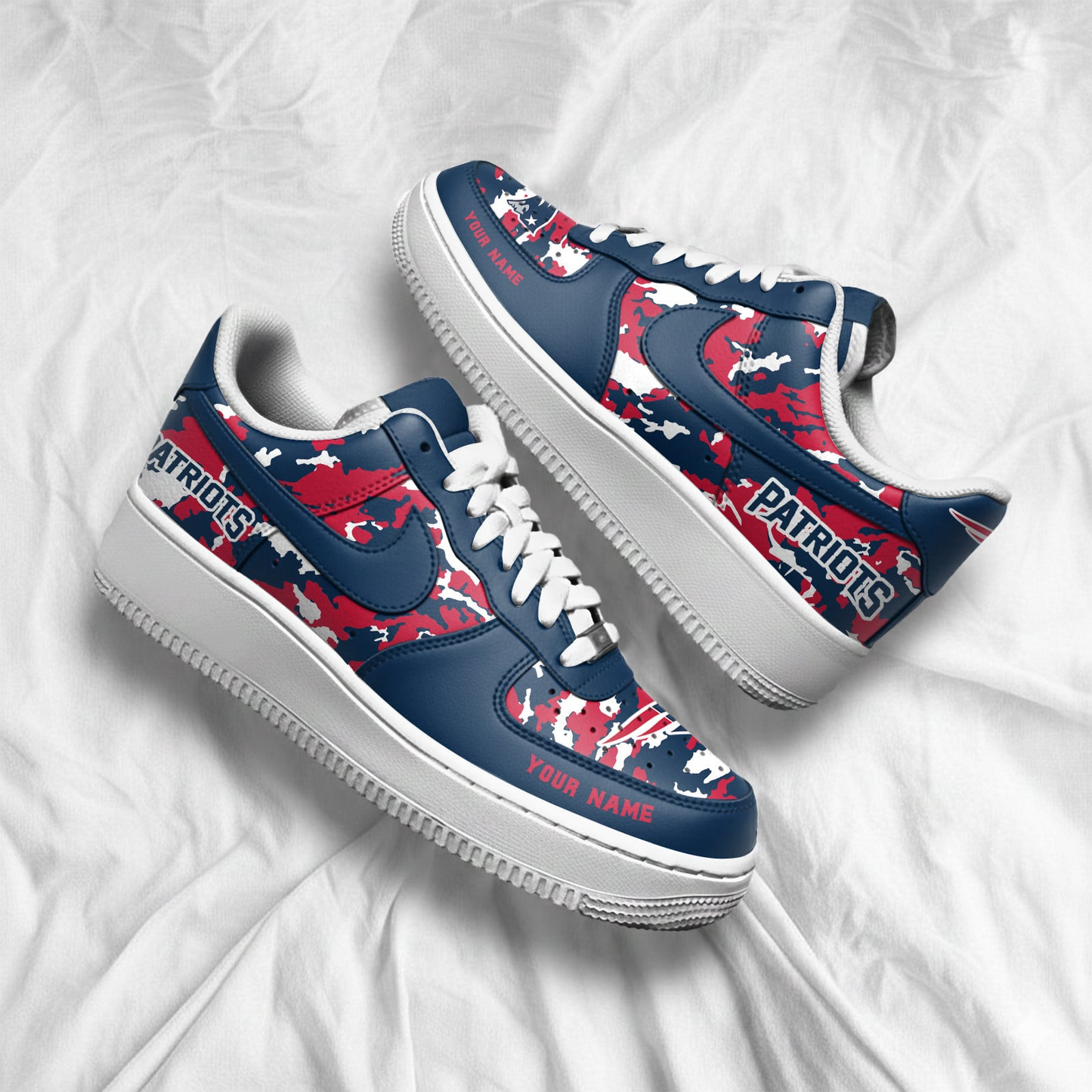 NEP x NFL Premium Camo AF1 Sneakers DDT CTND