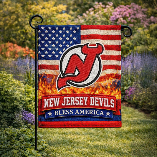 NJD Premium NHL 250 Years Of America Freedom Flag DDT TTTZ