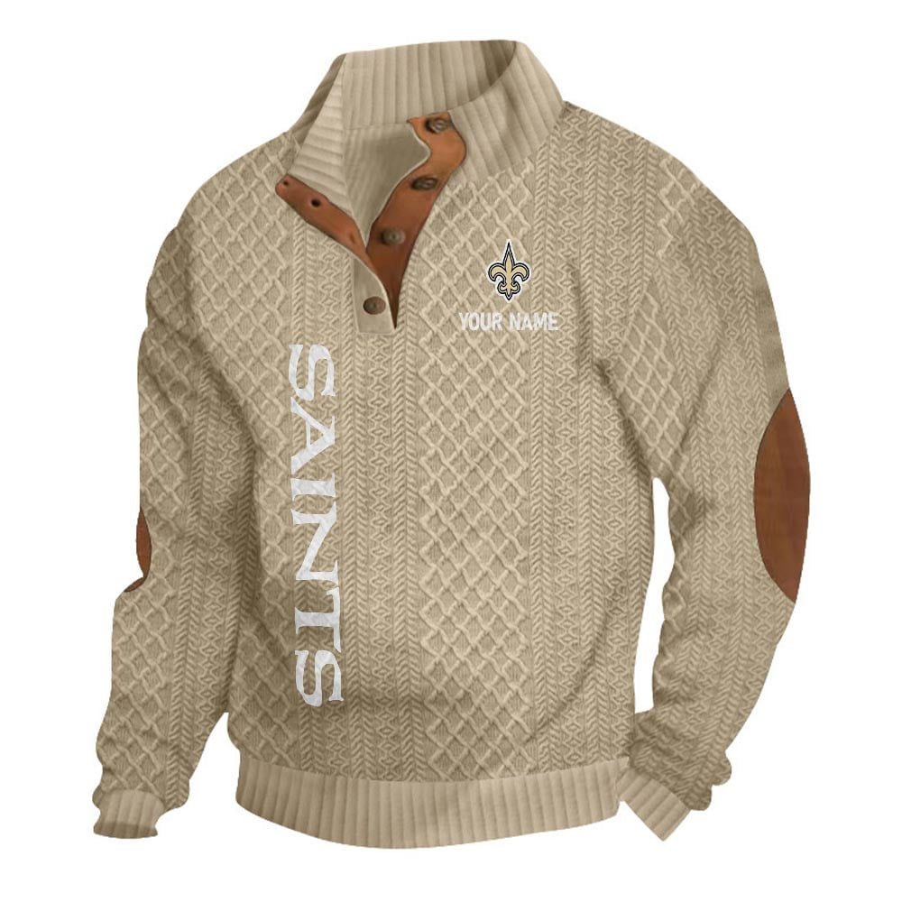 NOS NFL Basic Knitted Stand Collar Sweatshirt DDT CTND