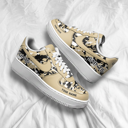 NOS x NFL Premium Camo AF1 Sneakers DDT CTND