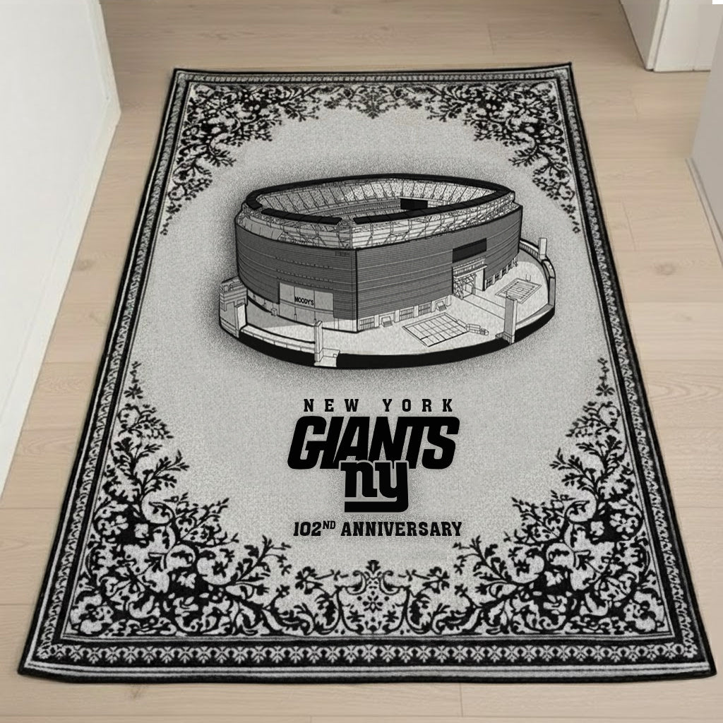 NYG x NFL Anniversary Premium Rug DDT TTTZ