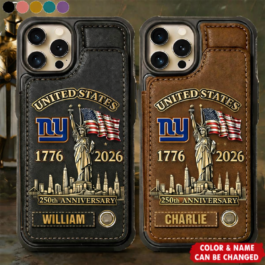 NYG x NFL Celebration United States Of America 250 Years Phone Case DDT NTL