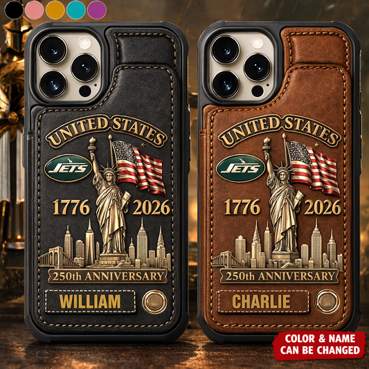 NYJ x NFL Celebration United States Of America 250 Years Phone Case DDT NTL