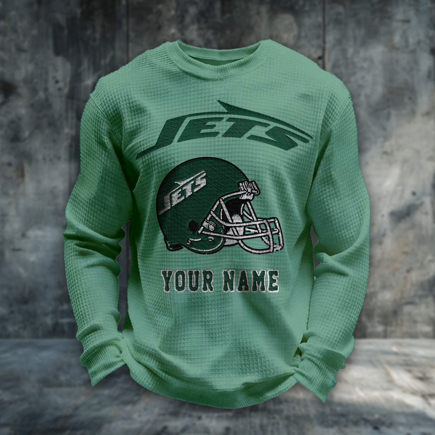 NYJ x NFL  Personalized Crew Neck Sweatshirt DDT CTND