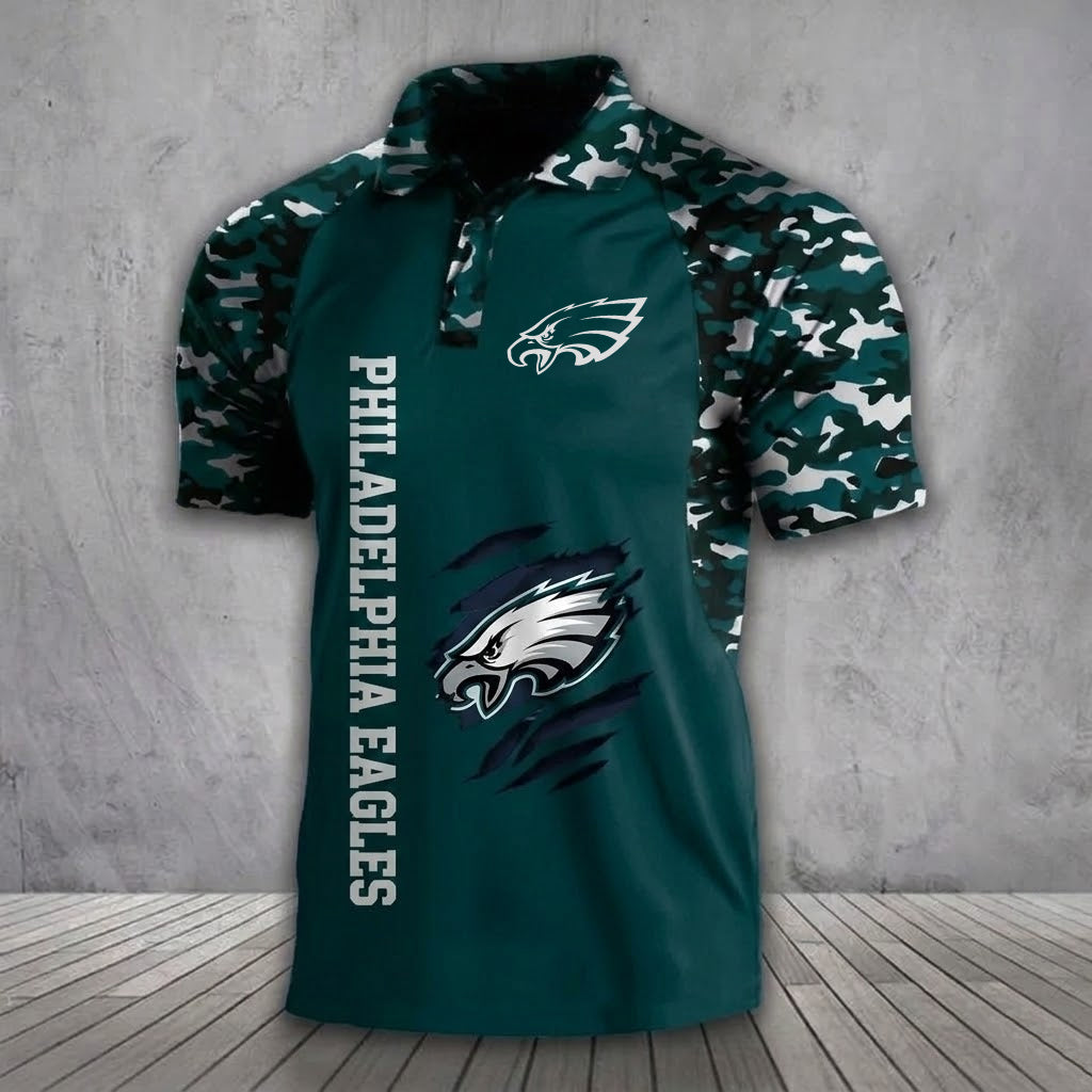 PE x NFL Premium Camouflage Polo DDT TTTZ
