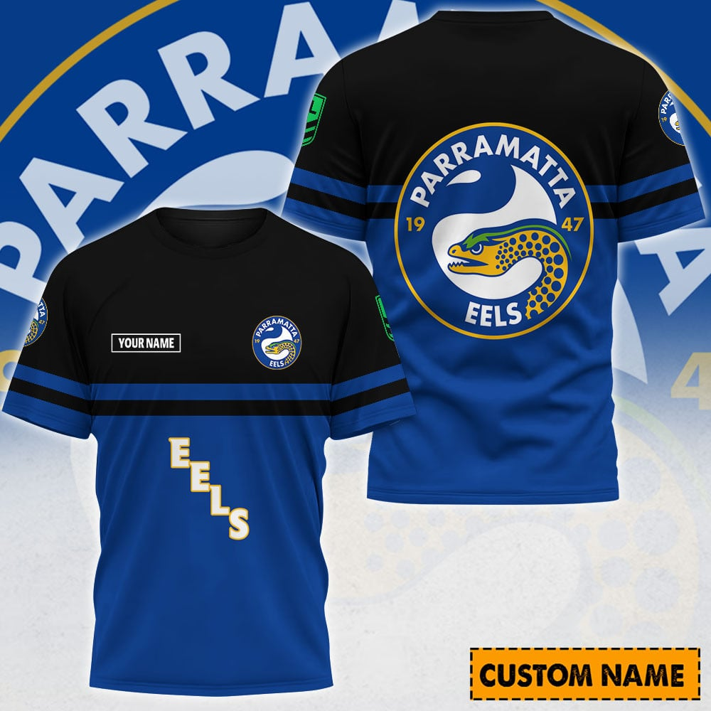 PE x NRL Casual T Shirt Custom Name Gift For Fan DDT 190326 NTL