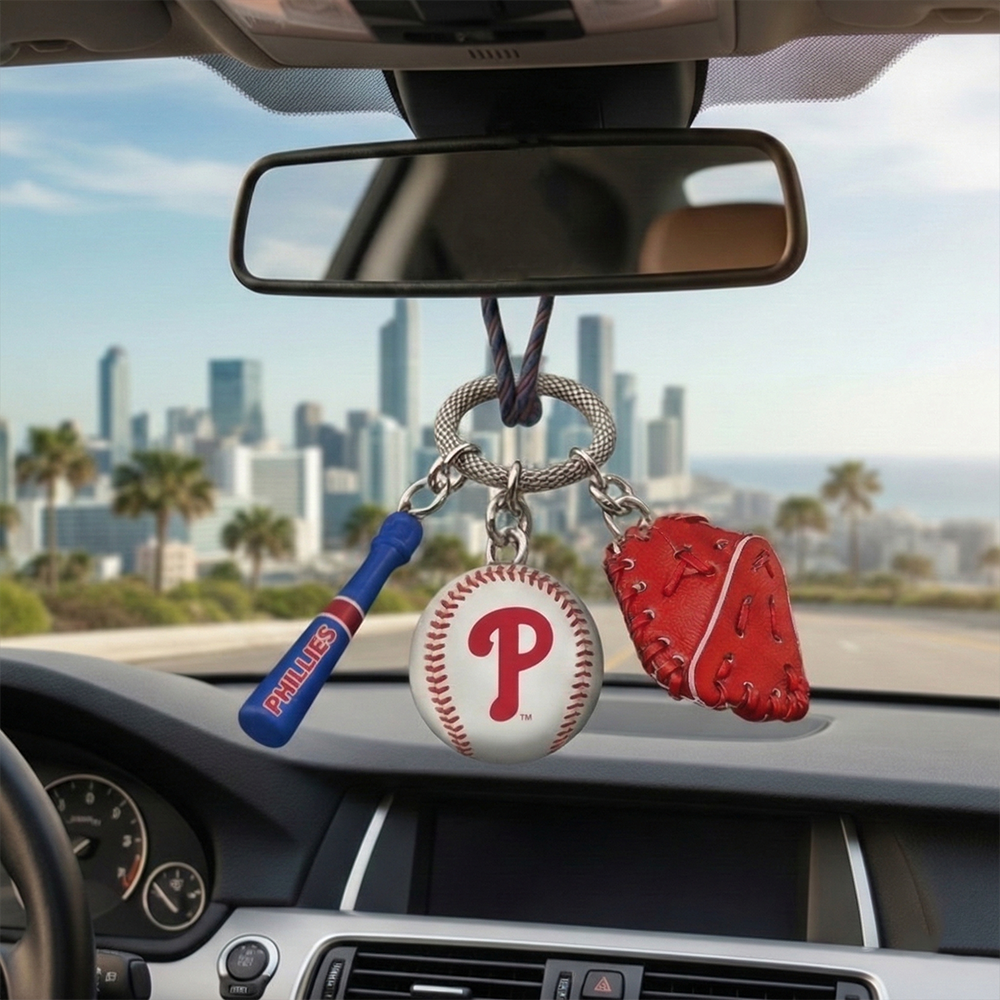 PHI x MLB Car Rearview Mirror Charm NAK TTT