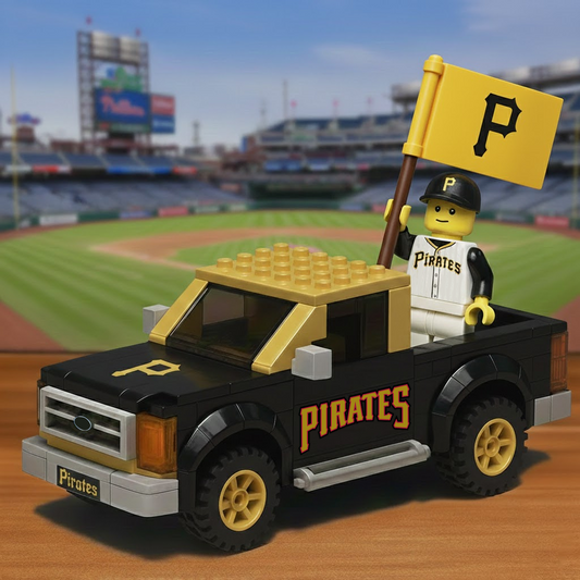 PIT x MLB Building Blocks Truck Toy Set DatND DVT