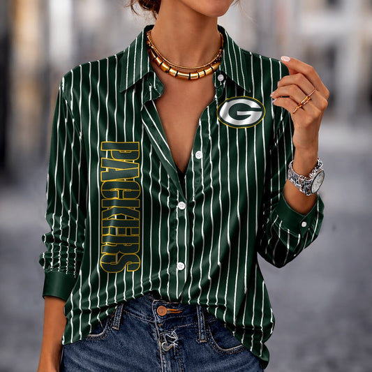 PREMIUM NFL X GB Silk Women‘s Long Sleeved Shirt NDT NHM 190326