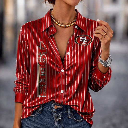 PREMIUM NFL X SF Silk Women‘s Long Sleeved Shirt NDT NHM 190326