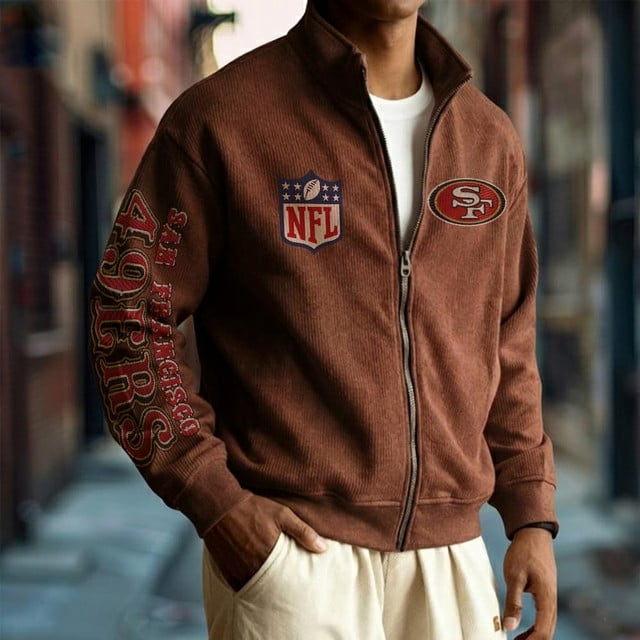 PREMIUM  NFL X SF Zipper Sweatshirt NDT VHM