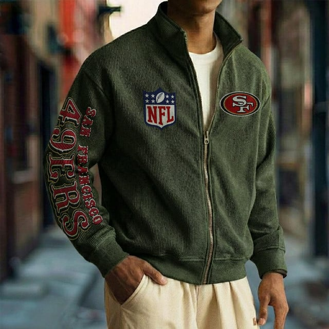 PREMIUM  NFL X SF Zipper Sweatshirt NDT VHM