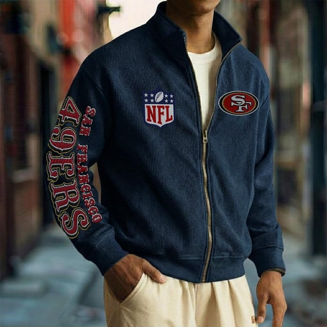 PREMIUM  NFL X SF Zipper Sweatshirt NDT VHM