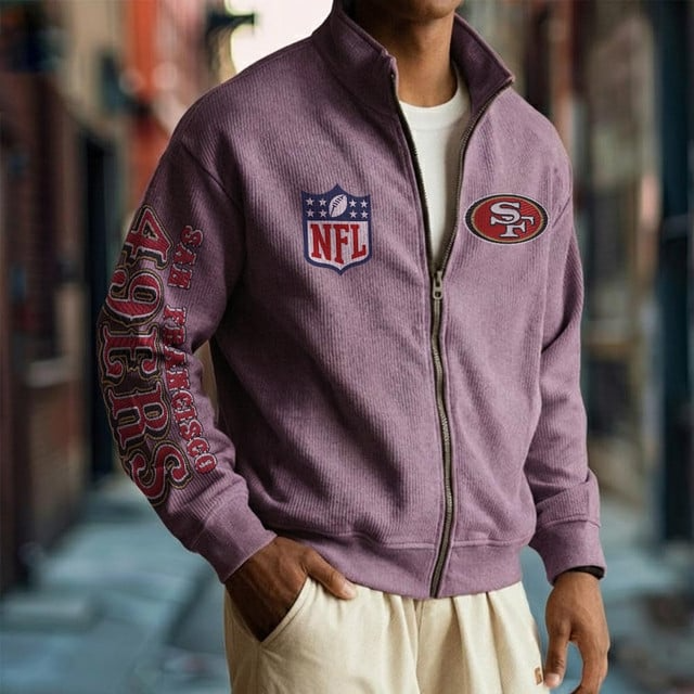 PREMIUM  NFL X SF Zipper Sweatshirt NDT VHM