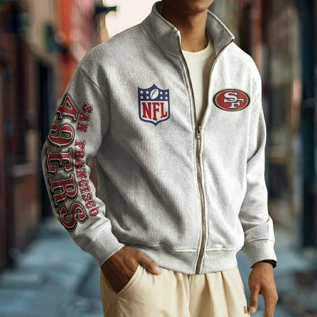 PREMIUM  NFL X SF Zipper Sweatshirt NDT VHM