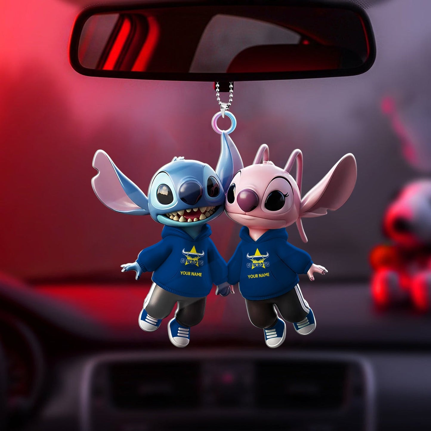 PREMIUM NQC X Stitch Car Ornament NDT NHM