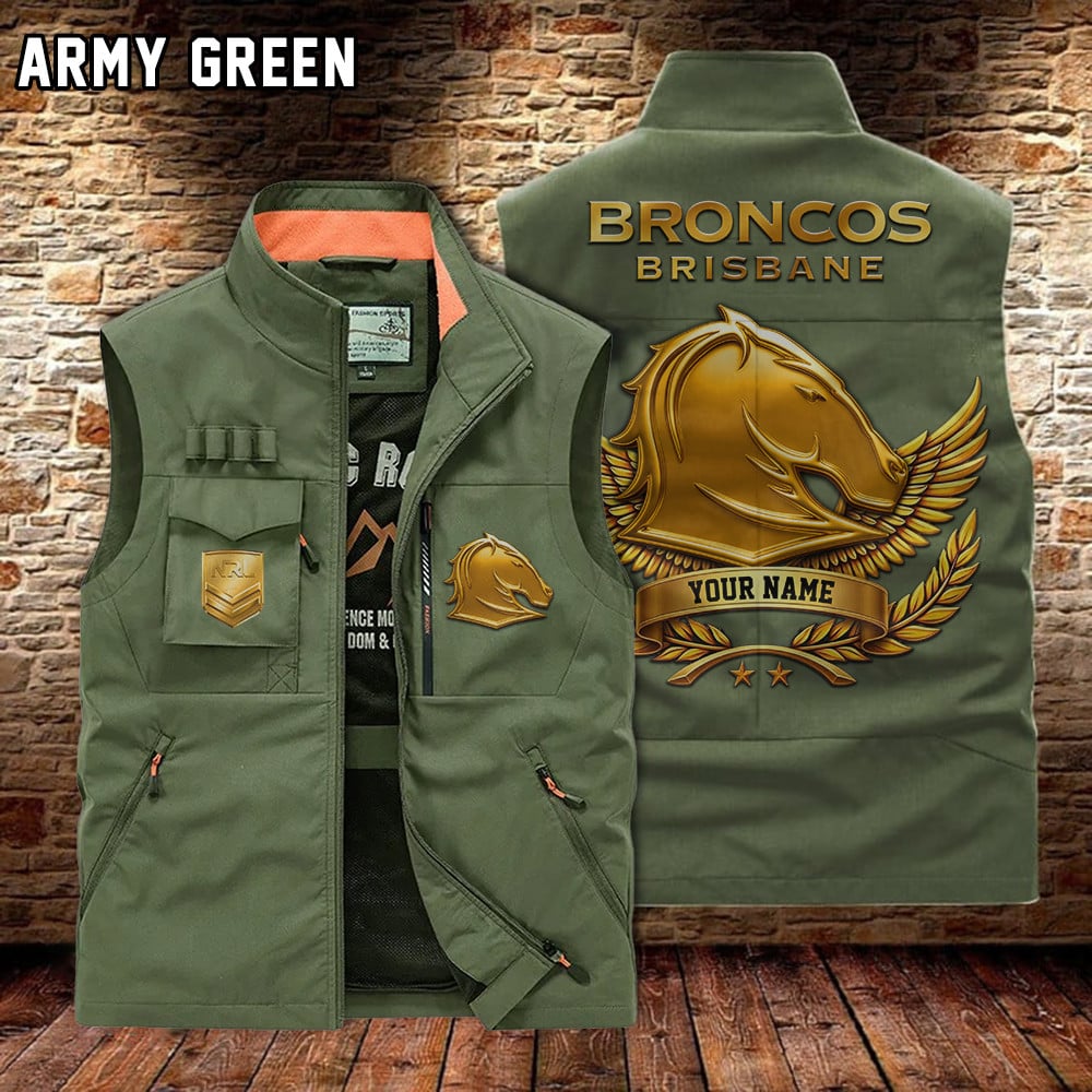 PREMIUM NRL X BB Pocket Vest Jacket Limited Editions NDT LVH 180326