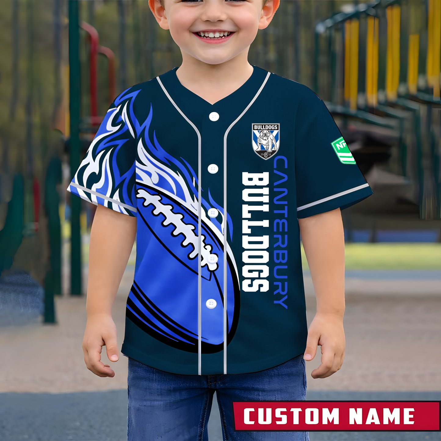 PREMIUM NRL X CB New Youth Baseball Jersey Limited Editions NDT LVH