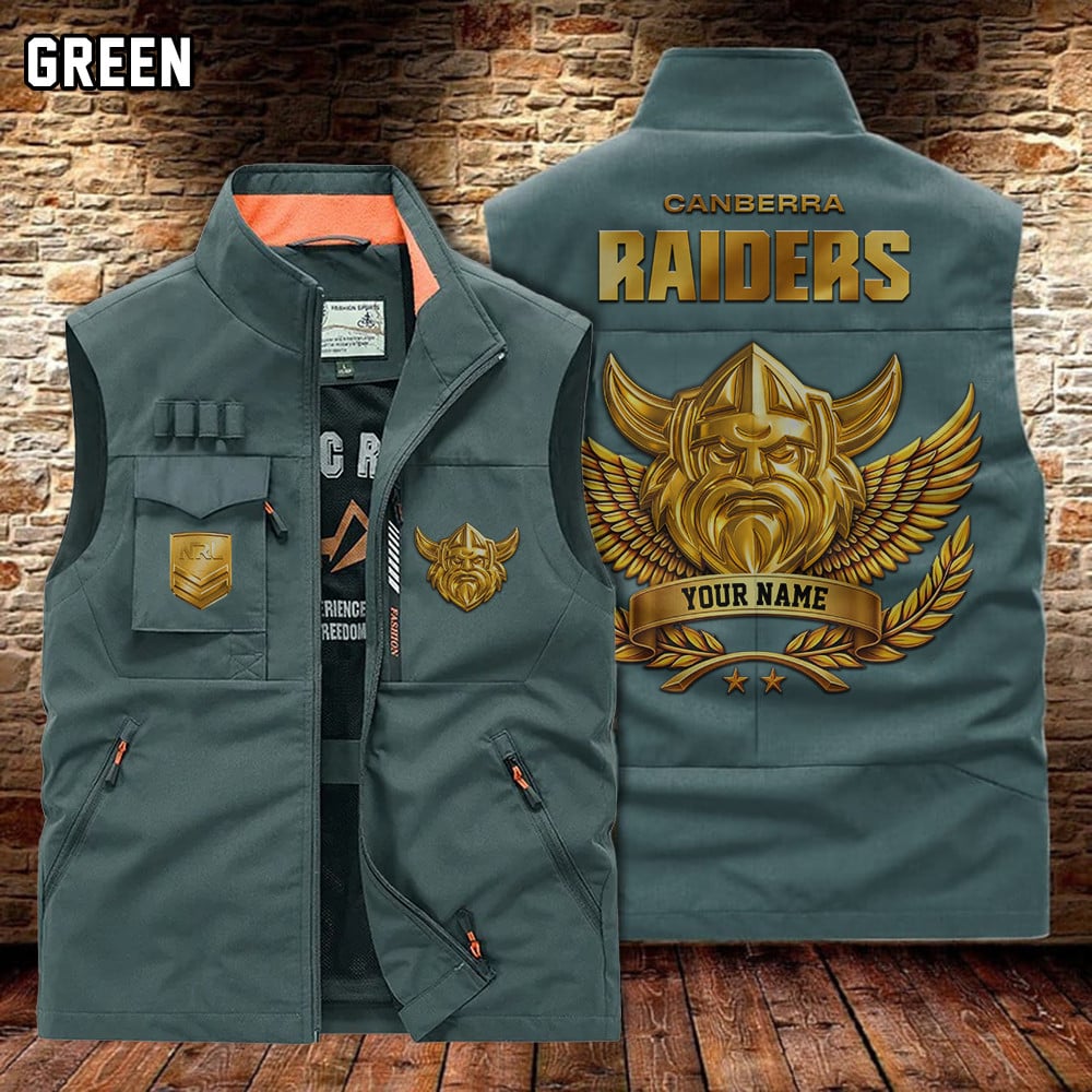 PREMIUM NRL X CR Pocket Vest Jacket Limited Editions NDT LVH 180326