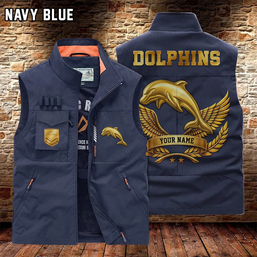 PREMIUM NRL X DOL Pocket Vest Jacket Limited Editions NDT LVH 180326