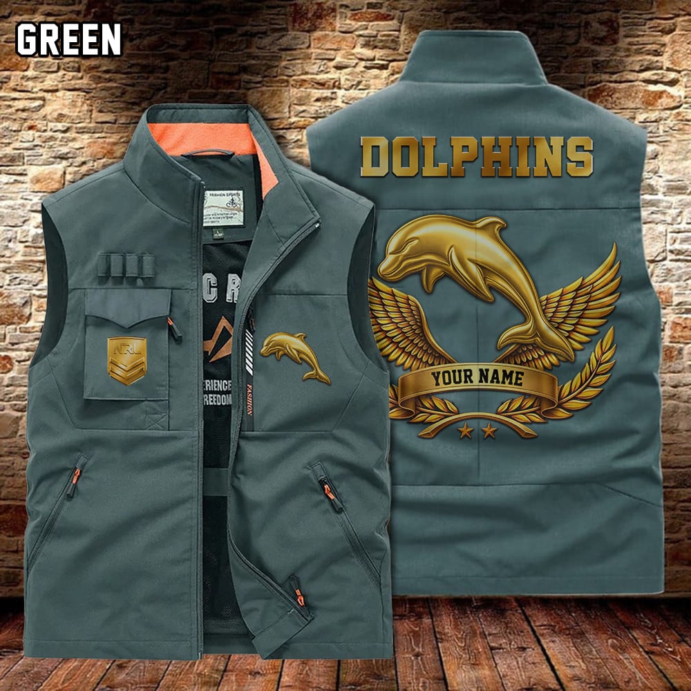 PREMIUM NRL X DOL Pocket Vest Jacket Limited Editions NDT LVH 180326