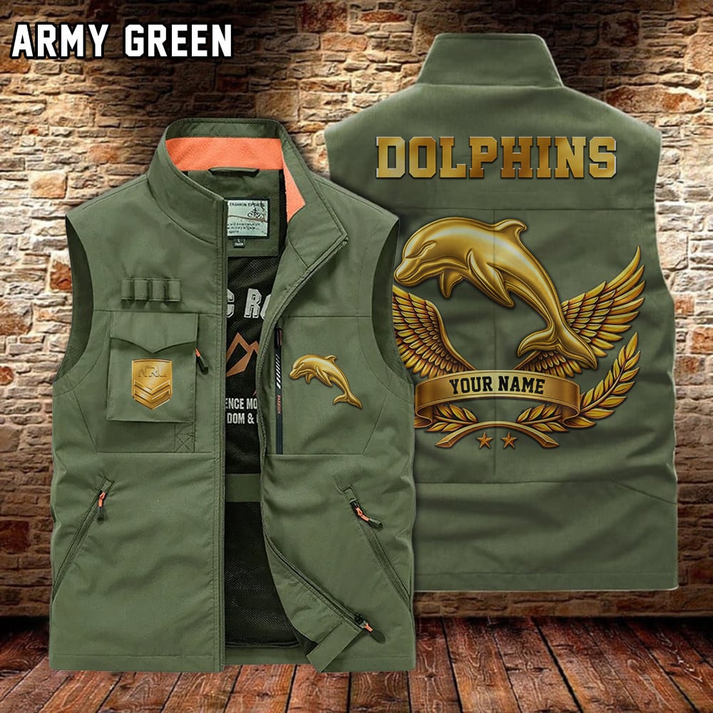 PREMIUM NRL X DOL Pocket Vest Jacket Limited Editions NDT LVH 180326