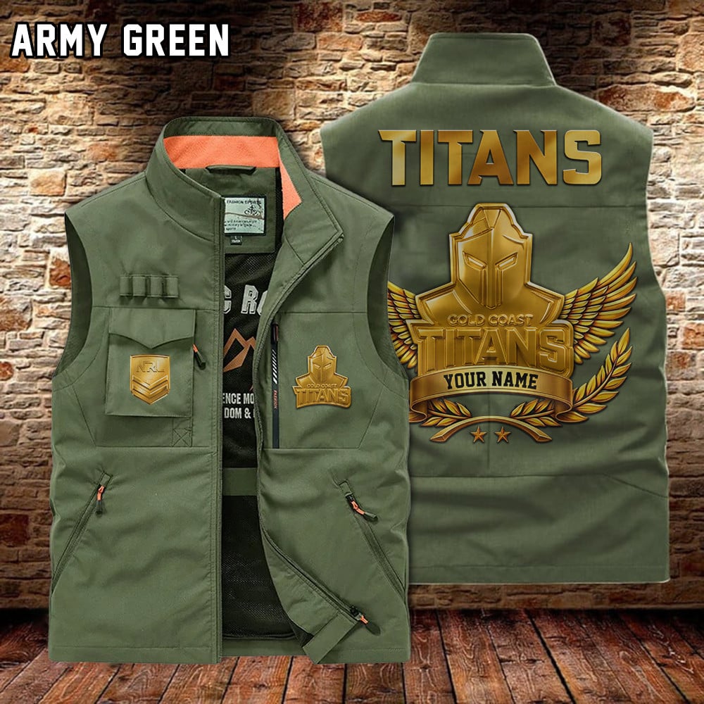 PREMIUM NRL X GCT Pocket Vest Jacket Limited Editions NDT LVH 180326