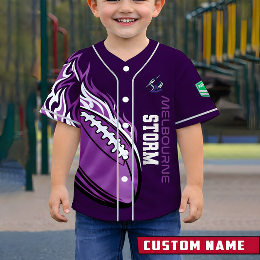 PREMIUM NRL X MS New Youth Baseball Jersey Limited Editions NDT LVH