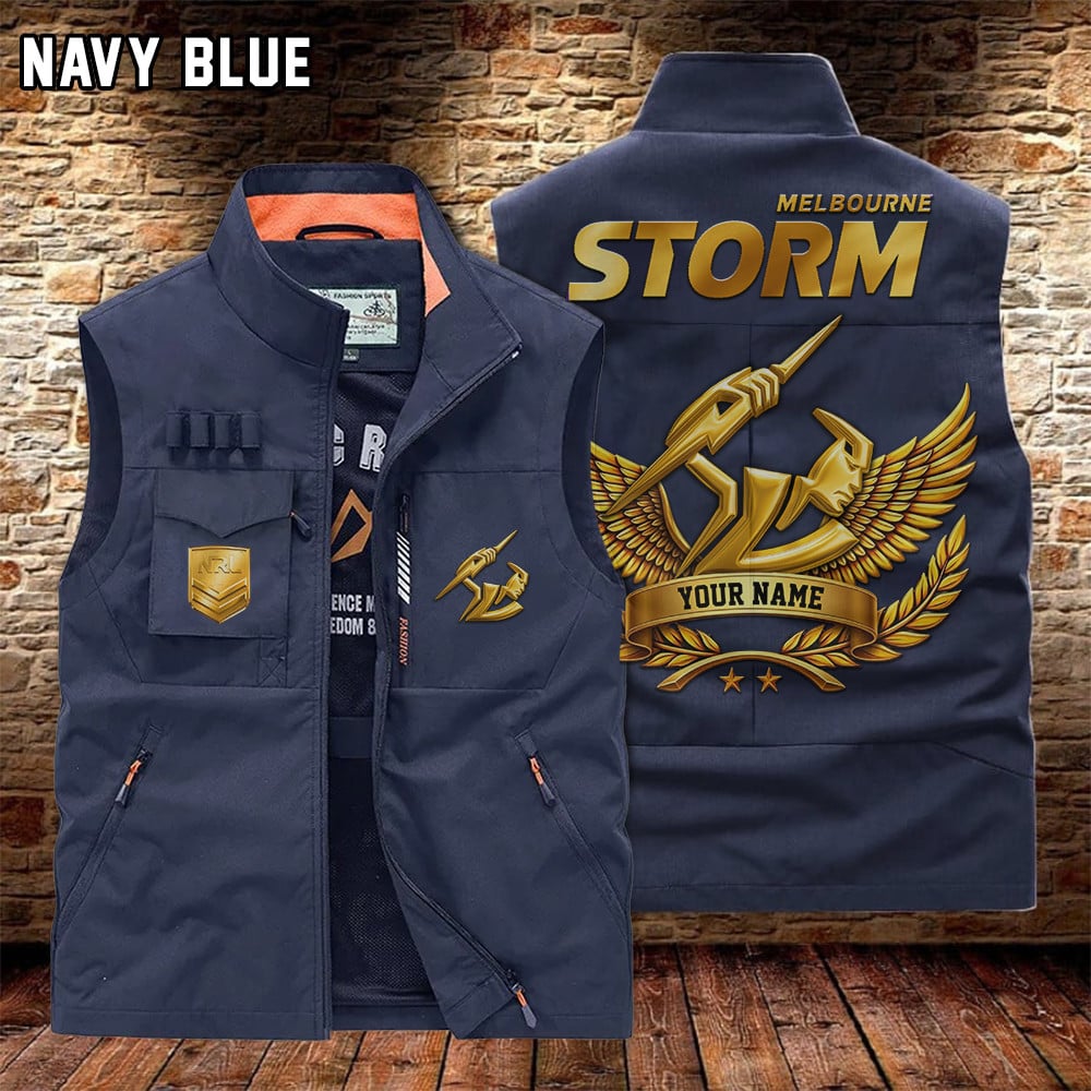 PREMIUM NRL X MS Pocket Vest Jacket Limited Editions NDT LVH 180326