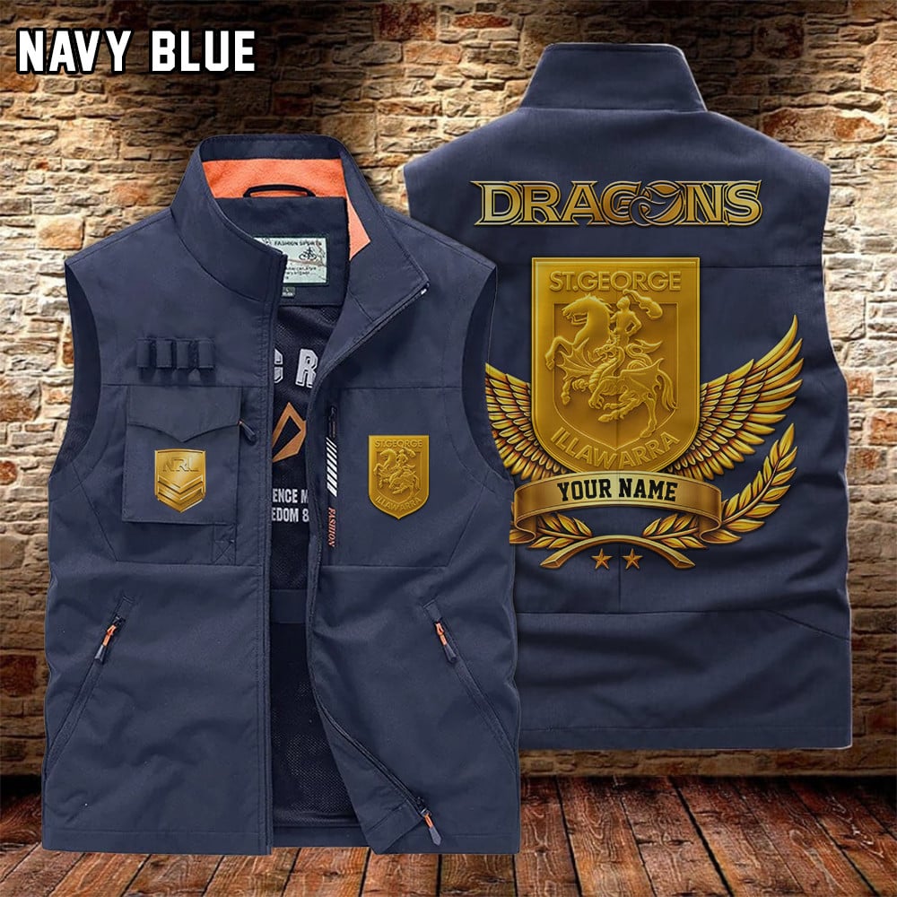 PREMIUM NRL X SID Pocket Vest Jacket Limited Editions NDT LVH 180326