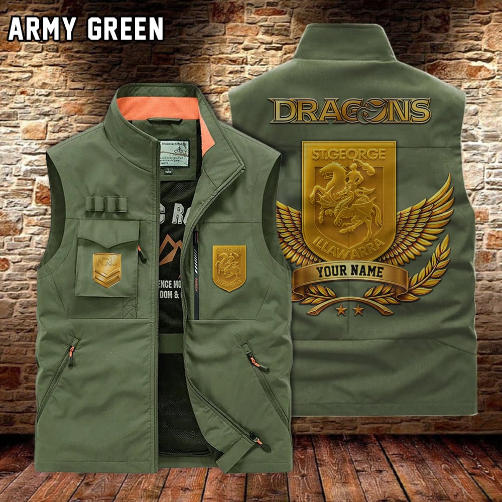PREMIUM NRL X SID Pocket Vest Jacket Limited Editions NDT LVH 180326