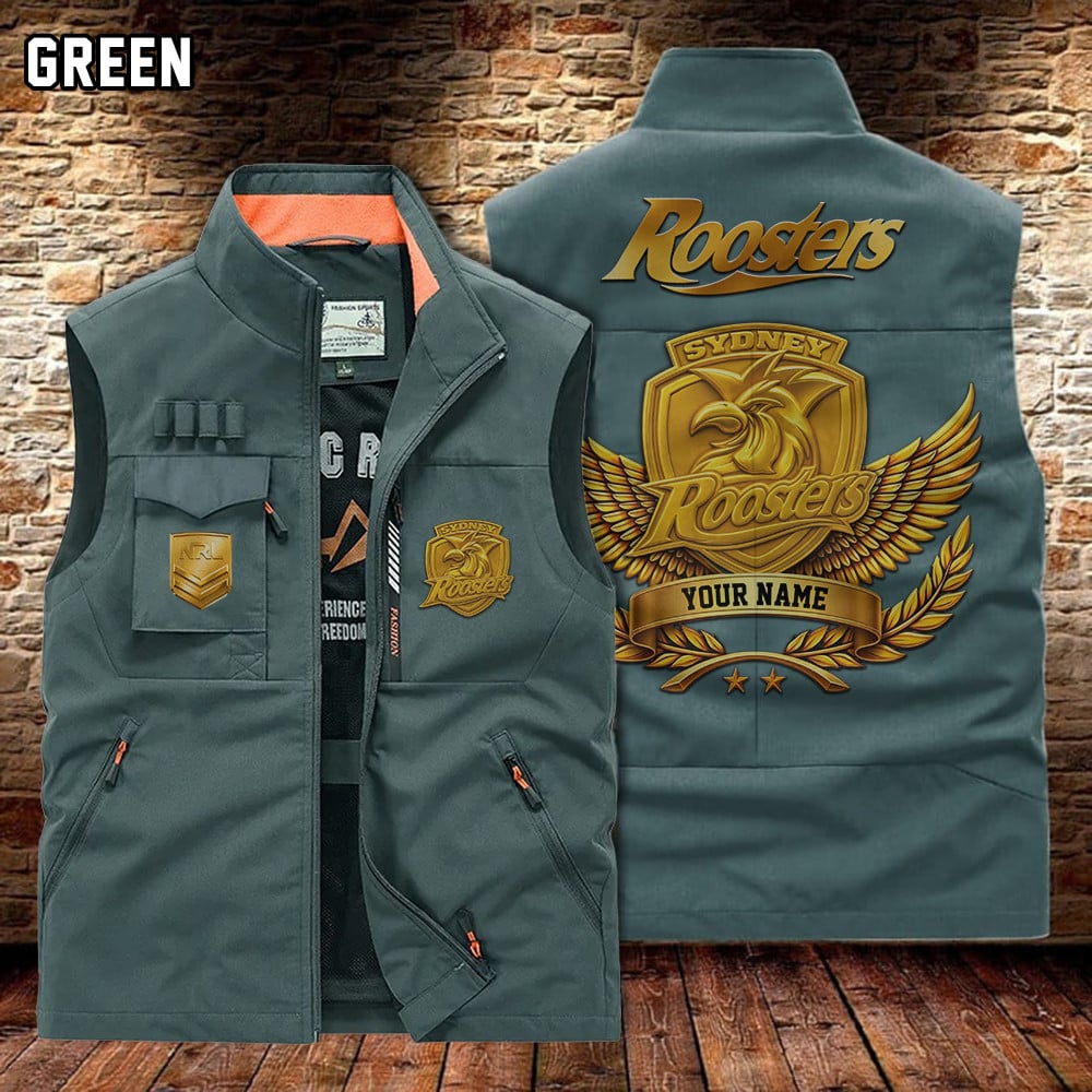 PREMIUM NRL X SR Pocket Vest Jacket Limited Editions NDT LVH 180326