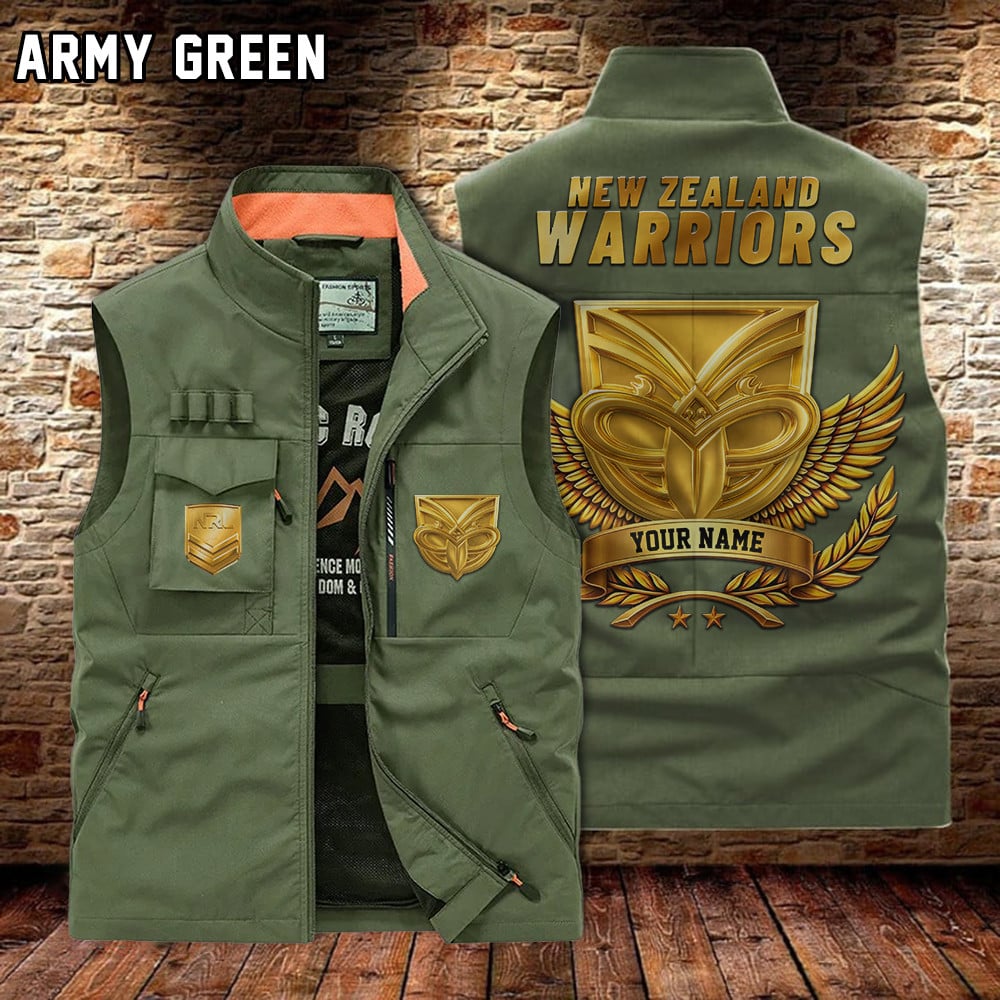 PREMIUM NRL X WAR Pocket Vest Jacket Limited Editions NDT LVH 180326
