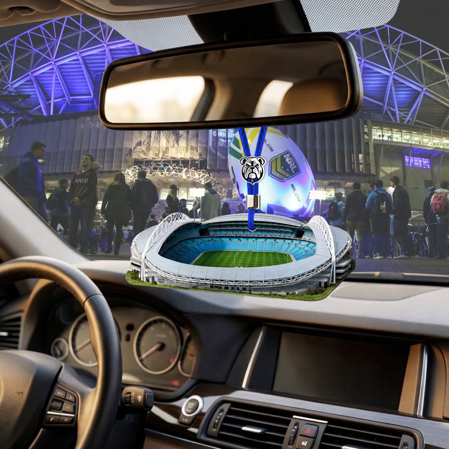 PREMIUM NRL x CBB 3D ARENA ON-BOARD GLORY ORNAMENT LIMITED EDITION NDT NHM 1003