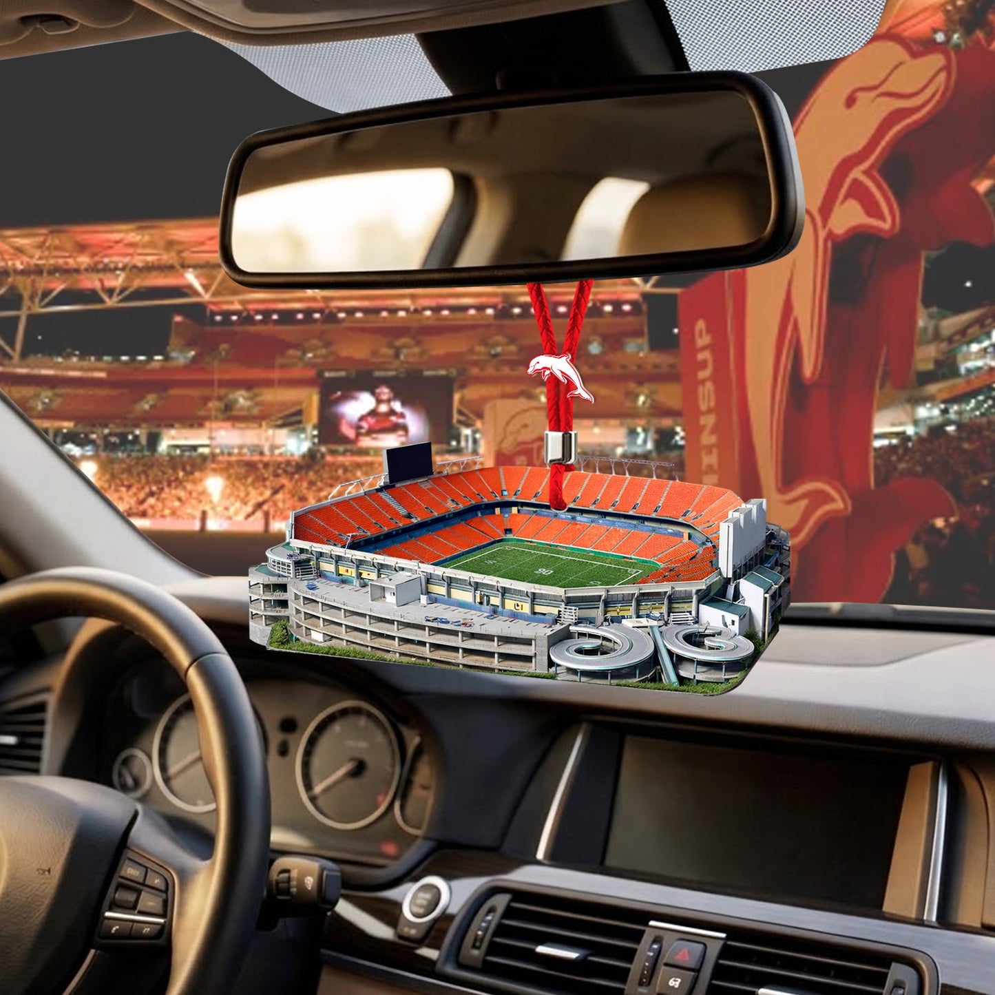 PREMIUM NRL x DOL 3D ARENA ON-BOARD GLORY ORNAMENT LIMITED EDITION NDT NHM 1003