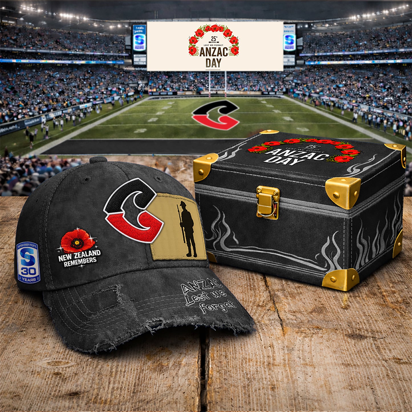 PREMIUM SRP X CRU RETRO ANZAC DAY CAP LIMITED EDITION NDT NHM