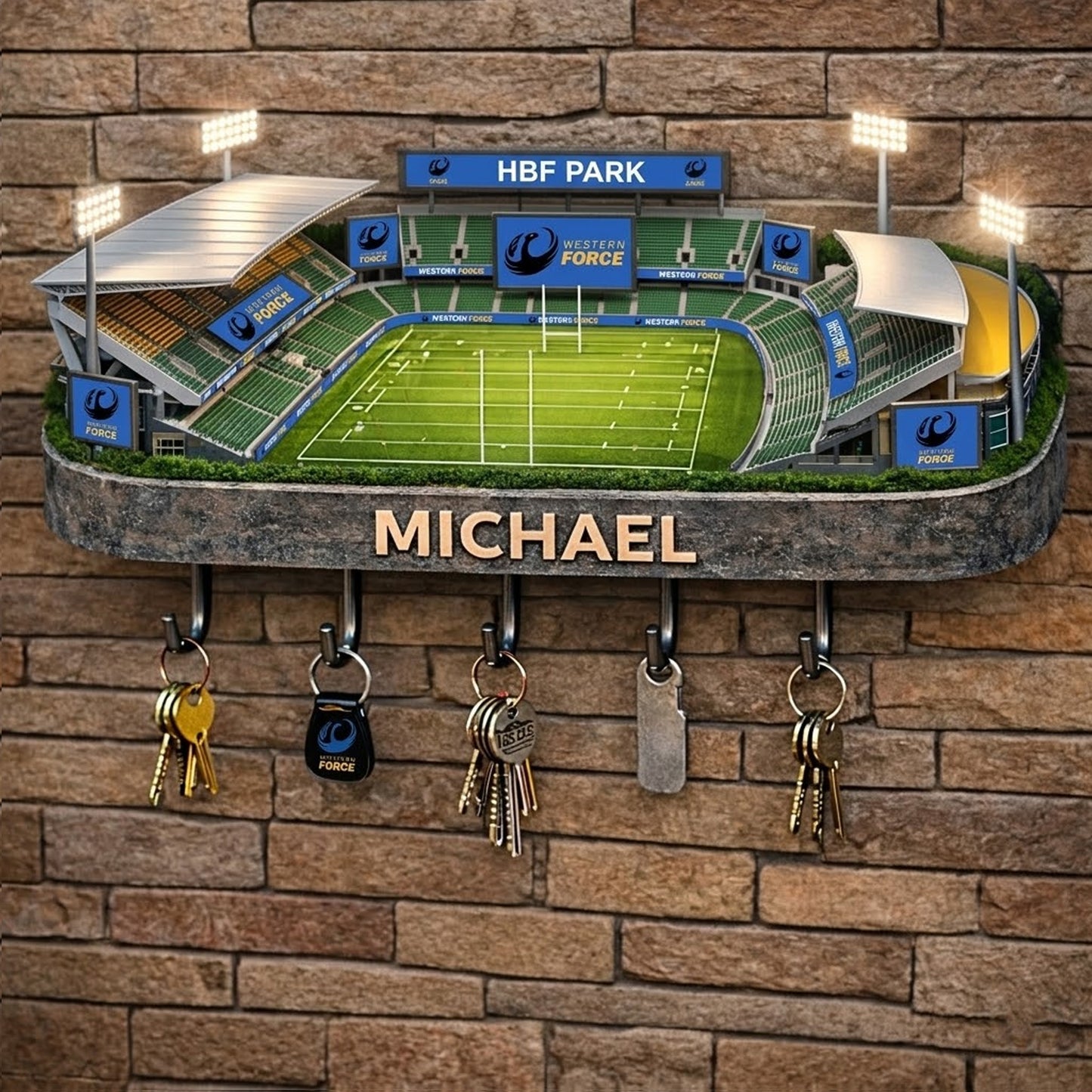 PREMIUM  SRP X WF  Stadium Wood Key Hanger Limited Editions NDT NTN