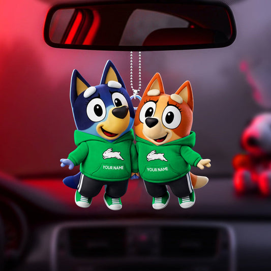 PREMIUM SSR X Bluey & Bingo Car Ornament NDT NHM