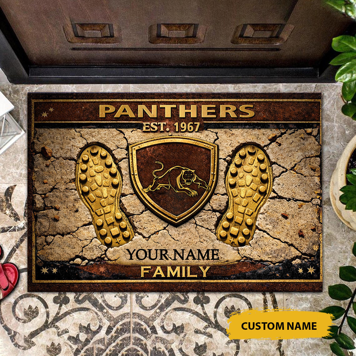 PREMIUM X  PP Doormat Personalized Limited Edition For Home NDT NTN
