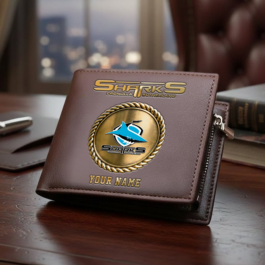 PREMIUM NRL X SCS Man Leather Wallet Limited Editions NDT NQK 260226